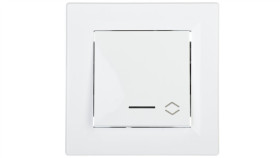 Łącznik Asfora Schodowy Z Podświetleniem Biały Z Ramką Eph1500121