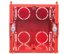 Puszka 60mm p/t 71mm 71x 60mm czerwony Batibox 080161