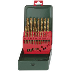 Metabo 627156000 HSS-Tin Drill Bit Set 19 Piece