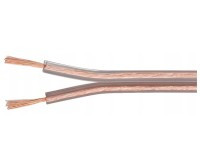 TLgYp2x0.75CU Przewód dwużyłowy głośnikowy 2x0.75mm2 (cena za mb) Cu