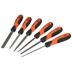 Bahco 1-476-04-3-2 ERGO&#x2122; File Set 6 Piece 100mm (4in)