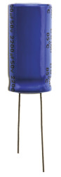 Kondensator 2200μF 50V dc Radialny, Otwór przelotowy Vishay roztaw: 7.5mm 16 (Dia.) x 31mm