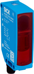 Czujniki fotoelektryczne Odblaskowe Prostokątny SICK PNP / NPN zakres 18 m Widoczny czerwony