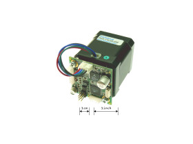 Full mechatronic device up to 1.1A RMS / 24V RS232, RS485, IC or CAN stallGuard NEMA17/42mm stepper motor