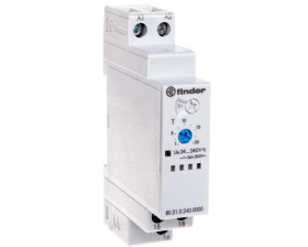 Przekaźnik czasowy 1P 16A 24-240V AC/DC 0,1s-24h 250V jednofunkcyjny DI 80.21.0.240.0000