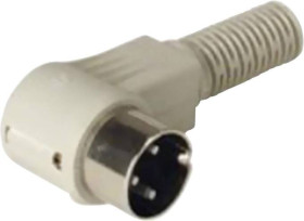 Hirschmann 931 597-517-200 Złącze okrągłe DIN MAWI 30 B, ocynowany, 200 szt.