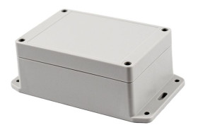 Obudowa ogólnego użytku Poliwęglan szerokość zew. 85 mm długość zew. 125 mm wys. zew. 55 mm Hammond IP65 Jasnoszary