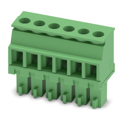 Wtykowy blok zaciskowy 6 -pinowe raster 3.81mm Montaż na kablu Żeński Phoenix Contact