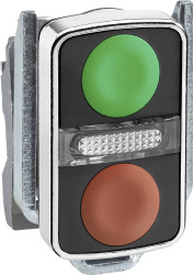 Schneider Electric ZB4BW7A3740 ZB4BW7A3740 Element czołowy dla przycisku podświetlanego resetowalny (Ø) 22 mm nieoznakow