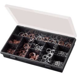 Affix Copper/Aluminium Sealing Ring Assortment DIN 7603 In Case - 316Pieces