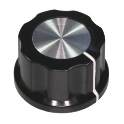 Gałka bakelitowa 24mm. czarna