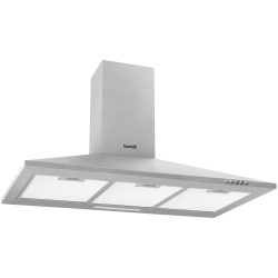 Baridi DH127 Cooker Hood with Carbon Filters 90cm - Stainless Steel