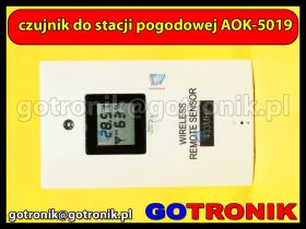 Dodatkowa czujka sensor do stacji pogodowych AOK5019