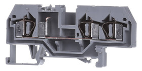 Blok zacisków przelotowych WAGO poziomy: Pojedynczy 28 → 12AWGZacisk klatkowy 281 32A 800 V
