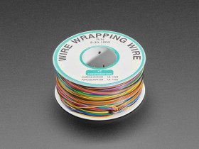 Adafruit Rainbow "Wire Wrap" Thin 30 AWG Prototyping &amp; Repair Wire