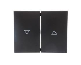 K.1 Klawisz świecznikowy z nadrukiem symbolu /strzałka/ antracyt mat lakierowany 14357106