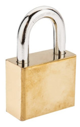 Kłódka żeliwna dwustronna blokada jarzma 50 mm 3 klucze 90U187