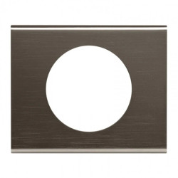 CELIANE Ramka pojedyncza uniwersalna nikiel czarny 069031