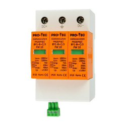 Ogranicznik przepięć BY1-B+C/3 FW10 fotowoltaika 3234030 Pro-Tec