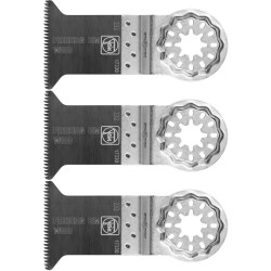 Fein 63502232220 E-Cut Plunge Saw Blade Bi-metal 50mm 3pk Wood &amp; Plastics