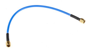 Kabel koncentryczny złącze A SMA złacze B SMA długość 250mm typ kabla RG402 Z zakończeniem