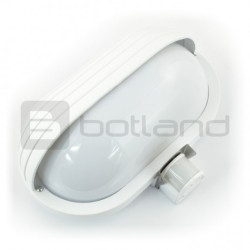 Oprawa ścienna z czujnikiem PIR 110-240V - biała