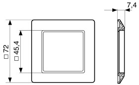 Adapter 26546842 do licznika partii, zegar, wielokrotny sumator, sumator ze wstępnym programowaniem, obrotomierz