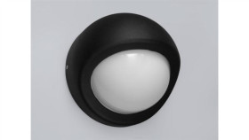 Oprawa Elewacyjna Led Qiana 36*0,1W Ww Czarna Ip5