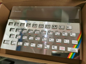 Zx Spectrum case set - Transparant White/Silver [NEW]