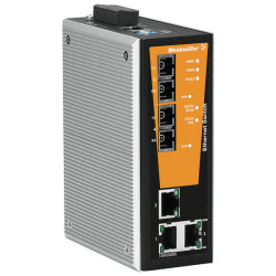 Weidm&#x171;ller 1504350000 Switch Managed Fast Ethernet 8 Ports DIN Rail