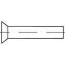 Nity z łbem stożkowym TOOLCRAFT 112332 DIN 661 250 szt.