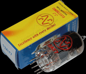 12AY7JJ Electron tube, double triode, Noval, 9-pin, 6.3 / 12.6 V