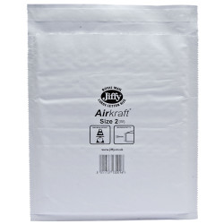 Jiffy&#xAE; 42JL2 Air Kraft&#xAE; No.2 Mail Bag 205 x 245mm - White