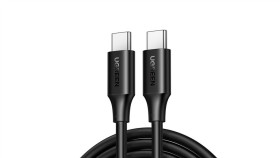 Kabel Ugreen Us562 Usb-C - Usb-C Pd Qc 100W 5A 480Mb/S 1,5M - Czarny