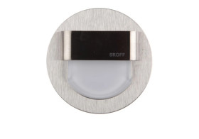 Oprawa przyschodowa RUEDA LED Light 10 V DC 0,8 W IP 20 6500 K szlif Inox