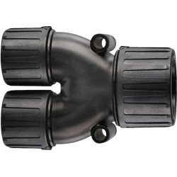 HellermannTyton 166-25801 HG16-Y13 Conduit Y Connector IP66 Entry 16mm Exit 13mm