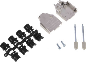 Osłona tylna D-Sub 9 -pinowe Cynk Proste MH Connectors E