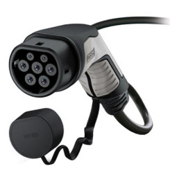 Złącza do pojazdów elektrycznych, 2A 7-Pin, IP44, IP56, Phoenix Contact, seria EV-T2G3C-3AC32A-4.0M6.0EHBK01, dł. kabla
