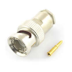 Wtyk BNC skręcany RG6 - 75