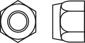 Nakrętka samozabezpieczająca Toolcraft, M5, DIN 985, ISO 1511, 10 szt.