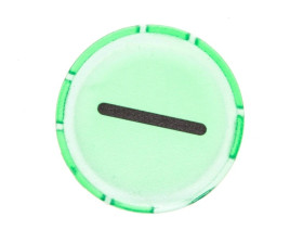 Soczewka przycisku 22mm płaska zielona z symbolem START I M22-XDL-G-X1 218295