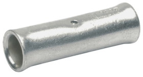 Butt connector, uninsulated, 25 mm², metal, 38 mm, 724F