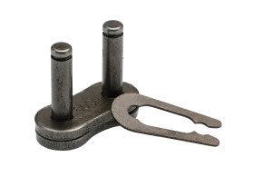 Ogniwo łańcucha rolkowego, typ: 60SH-1, połączenie: ‎Łącze łączące, Stal węglowa