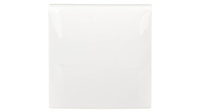 Berker Integro Ramka Pojedyncza Z Klapką Ip20 Biała 918282509