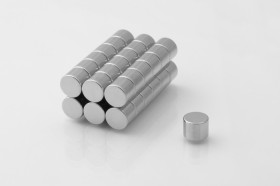 10x8 mm Cylindrical N42 Neodymium Magnet