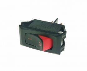 Przełącznik kołyskowy ON-OFF czerwono - czarny (15A29)