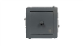 Deco Łącznik Krzyżowy W Stylu Amerykańskim Grafitowy Mat 28Dwpus-6