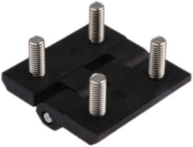 Zawias czołowy PC długość 40mm Zawias czołowy szerokość 40mm Swobodne wychylanie