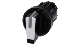 Przełącznik 3 Pozycyjny 22Mm Czarny/Biały Z Samopowrotem Ioii Możl...