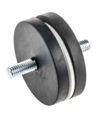 Magnes neodymowy, typ: Nadstawka, siła pociągowa: 8.5kg, mocowanie: Otwór gwintowany M6, dł.: 21mm, gr.: 6mm